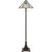 Maybeck Floor lamp tiffany 2 light valiant bronz