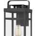 Keaton Outdoor wall 1 light mottled black