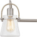 Stafford Bath 3 light brushed nickel