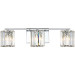 Product image for QUO PCDV8603C DIVINE BATH FIXTURE 3 LIGHT POLI SHED CHROME