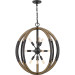 Product image for Babaton 10 Light Chandelier - Old Black