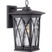 Product image for Grover 1 Light Medium Wall Lantern - Mystic Black