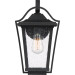 Darius Outdoor wall 1 light earth black