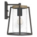 Brockton Outdoor wall 1 light rustic black