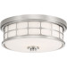 Product image for Guardian 2 Light Flush Mount - Brushed Nickel