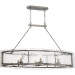 Product image for Fortress 6 Light Island Chandelier - Mottled Silver