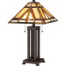 Product image for Gibbons 2 Light Table Lamp - Russet