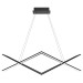 Product image for Quoizel PCNEW136MBK Newman 36" LED Island Chandelier - Matte Black