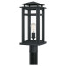Product image for Granby 1 Light Post Lantern - Earth Black