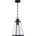 Product image for Paxton 1 Light Hanging Lantern - Matte Black