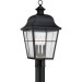 Product image for Millhouse 3 Light Post Lantern - Mystic Black