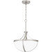 Product image for QUO ATB2814BN ANTEBELLUM PENDANT 2 LIGHTS BRUS HED NICKEL