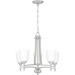 Product image for Billingsley 5 Light Chandelier - Brushed Nickel