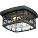 Product image for Stonington 2 Light Flush Mount - Mystic Black