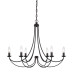 Product image for Mirren 6 Light Chandelier - Imperial Bronze