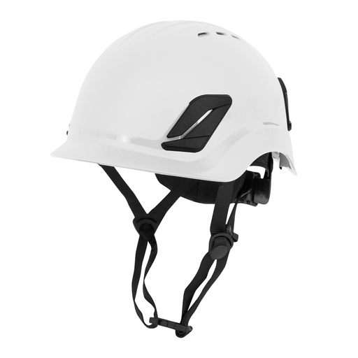Titanium Vented Climbing Style Helmet - White