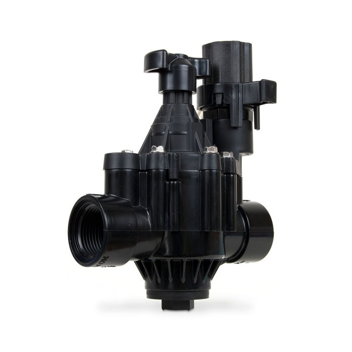 100PGA - 1 in. Inlet Inline Plastic Residential/Commercial Irrigation Valve