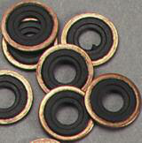 BRASS/VITON POSTVALVE SEAL R5 MC