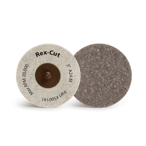 Cotton Fiber Quick Change Disc - 3" A24M
