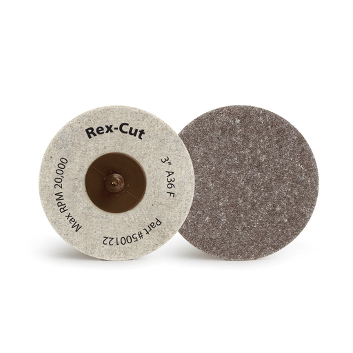 Cotton Fiber Quick Change Disc - 3" A36F