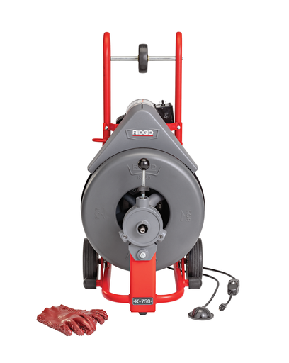 K-750 Machine with Gloves and AUTOFEED - 3/4" (20 mm) Pigtail