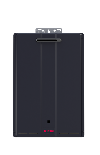 CU199 11 GPM Commercial 199,000 BTU Natural Gas Tankless Water Heater, Charcoal