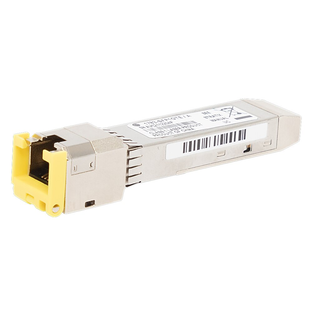 A-B 1783-SFP1GTE 1G copper SFP Product image for A-B 1783-SFP1GTE 1G copper SFP