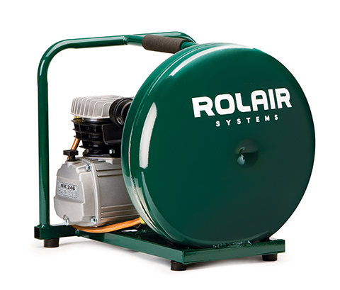 2 HP (115V), 4.1 CFM@90PSI, 4.5 Gall Vertical Pancake Compressor