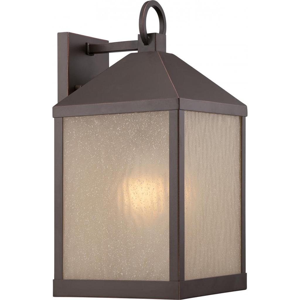 Product image for Haven LED Medium Lantern - Mahogany Bronze