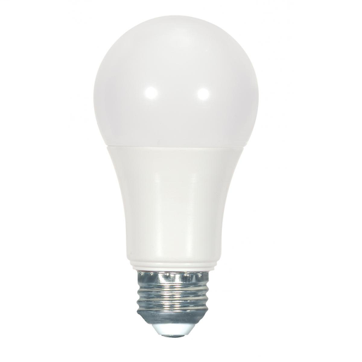 SATCO S29814 11W A19 LED 2700K GU24 Base 220/' Beam Spread 120V Dimmable Frosted