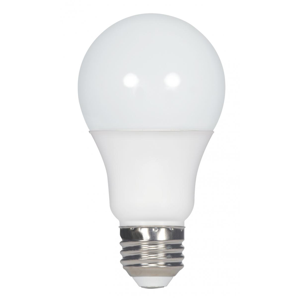 Satco S29811 11W Dimmable A19 LED 3000K Medium Base 220/' Beam Spread 120V