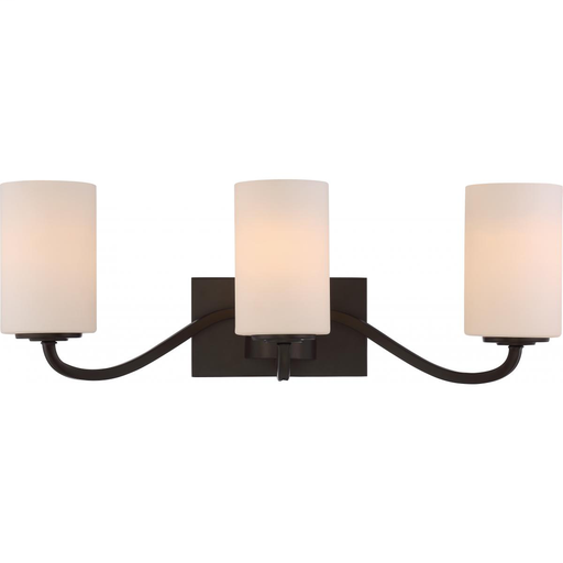 Product image for Satco 60-5903 Willow 3 Light Vanity Fixture