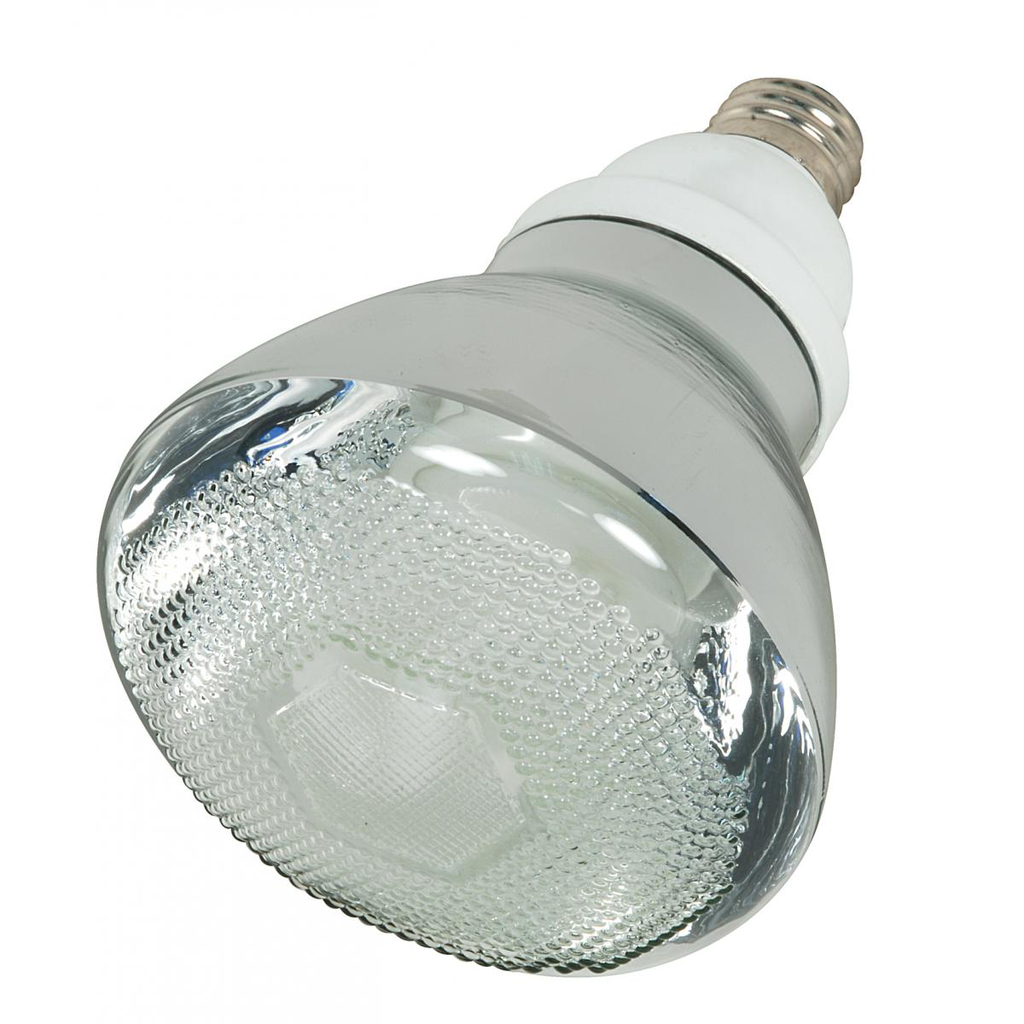 Satco S7274 23 watt 2700 K 82 CRI BR38 Medium Base Compact Fluorescent Lamp Satco S7274 23 watt 2700 K 82 CRI BR38 Medium Base Compact Fluorescent Lamp