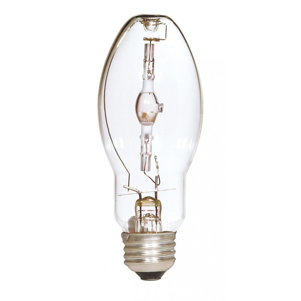 SATCO S5854 50 W 65 CRI 4000 K 3800 Lumen Clear E26 Medium Base ED17 Metal Halide HID Lamp SATCO S5854 50 W 65 CRI 4000 K 3800 Lumen Clear E26 Medium Base ED17 Metal Halide HID Lamp