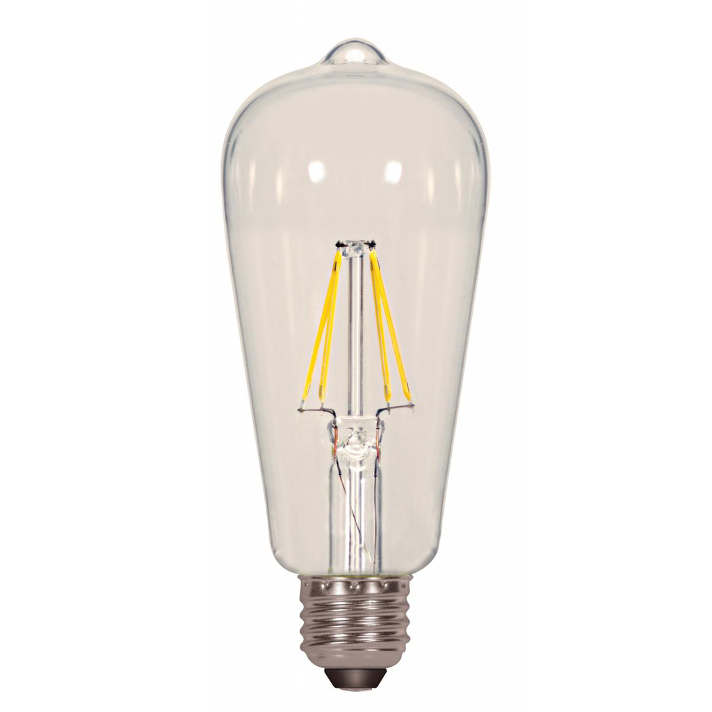 SATCO S8851 6.5ST19/CL/LED/E26/40K/ SATCO S8851 6.5ST19/CL/LED/E26/40K/
