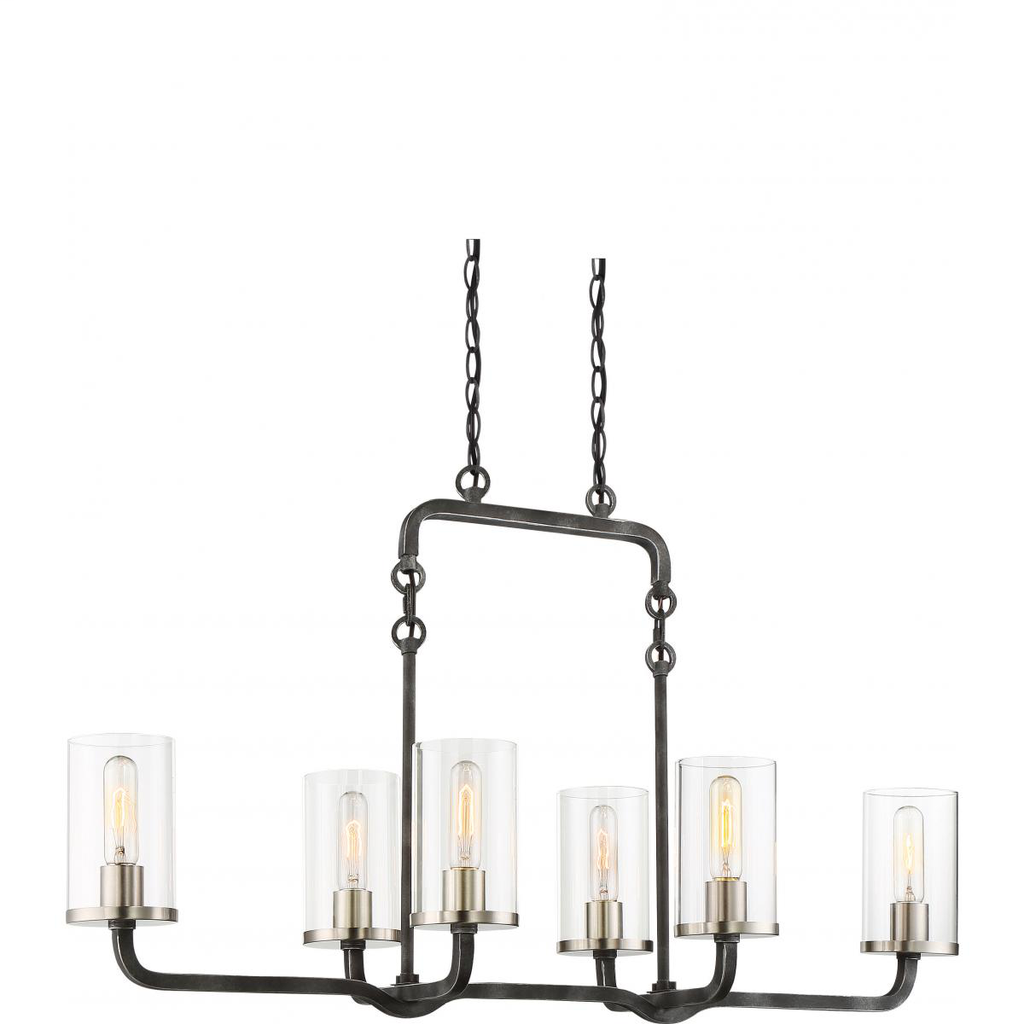 SHERWOOD 6 LIGHT ISLAND PEND 60-6124