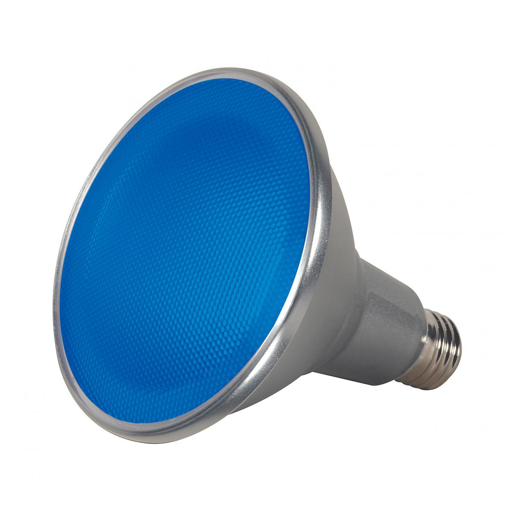 SATCO S9482 15PAR38/LED/40'/BLUE/12 SATCO S9482 15PAR38/LED/40'/BLUE/12