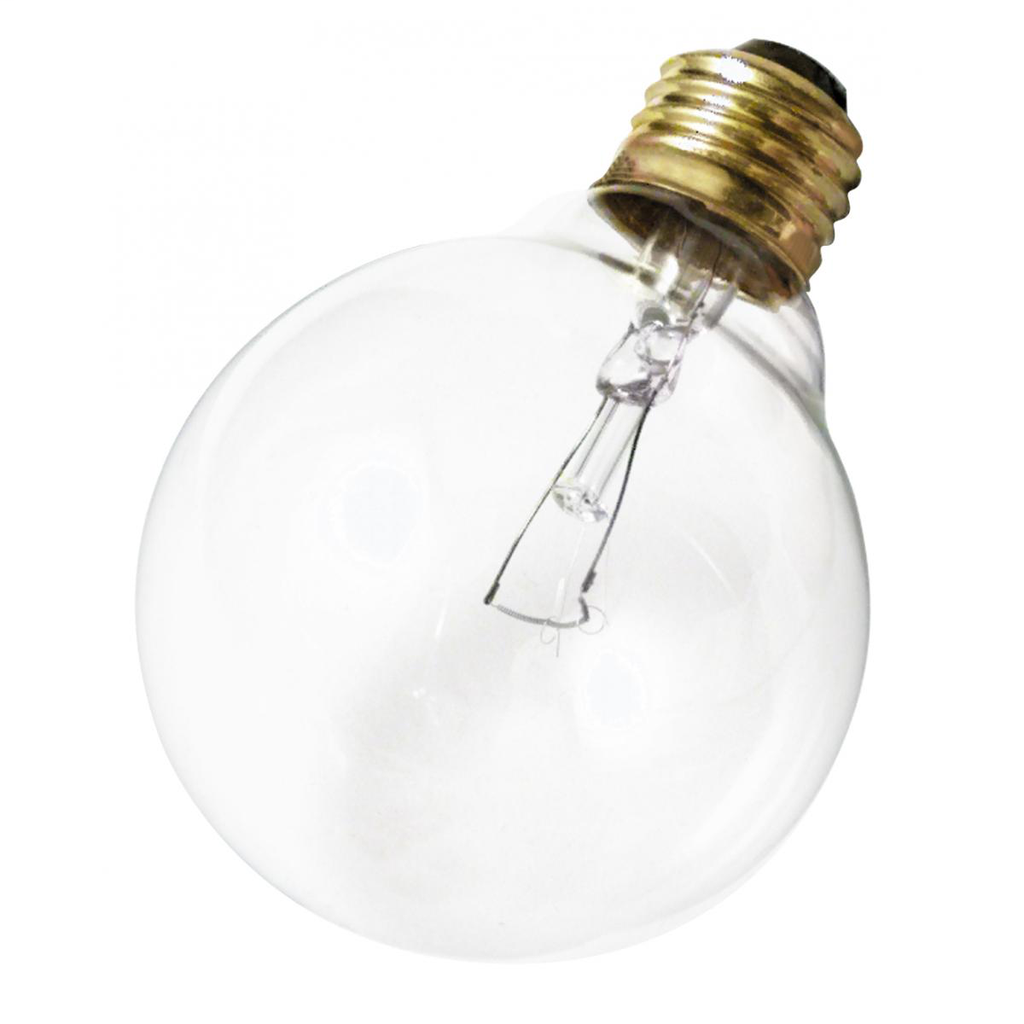 SATCO A3648 40 W 130 Volt 360 Lumen Clear E26 Medium Base G25 Decorative Incandescent Lamp SATCO A3648 40 W 130 Volt 360 Lumen Clear E26 Medium Base G25 Decorative Incandescent Lamp