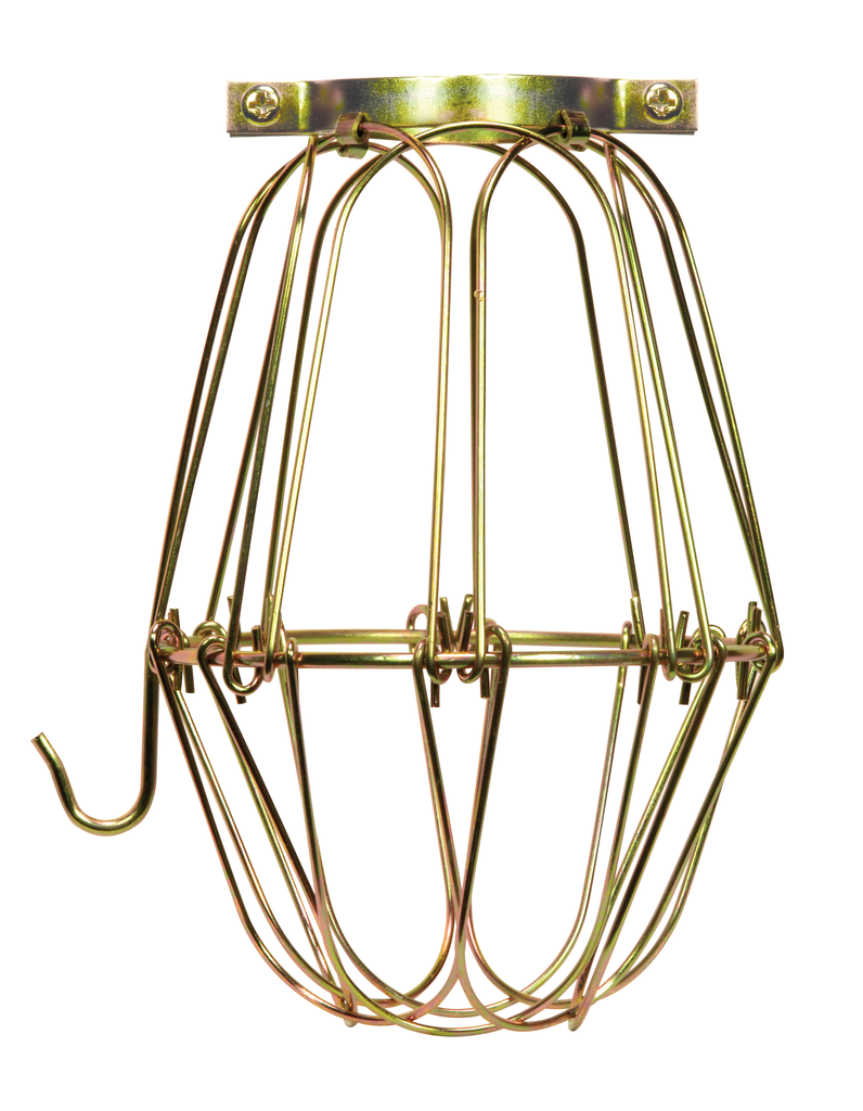 Satco 90/1310 Brass Finish Light Bulb Cage Cooper Electric