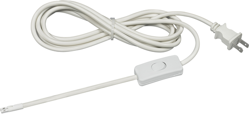 63/301 - 10 ft. Power Cord; For Thread LED Products; In-Line Switch; White