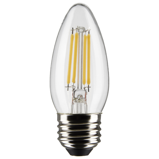 S21290 - 5.5 Watt B11 LED; Clear; Medium base; 90 CRI; 2700K; 120 Volt