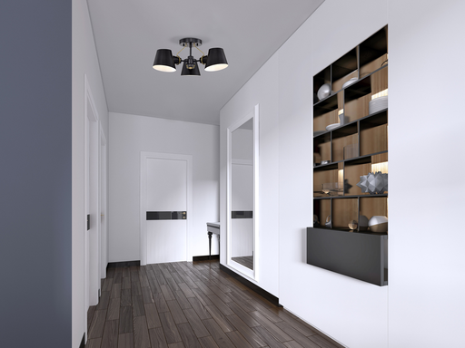 Product image for SATCO 60/7384 BAXTER 3 LIGHT SEMI F