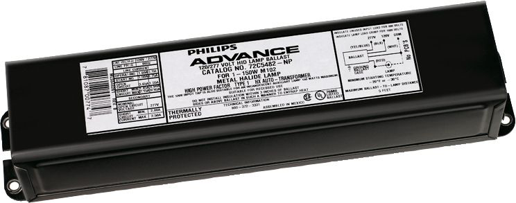 Philips Advance 72C5282NP001 120/277 VAC 60 Hz 70 W Metal Halide Ballast Product image for Philips Advance 72C5282NP001 120/277 VAC 60 Hz 70 W Metal Halide Ballast