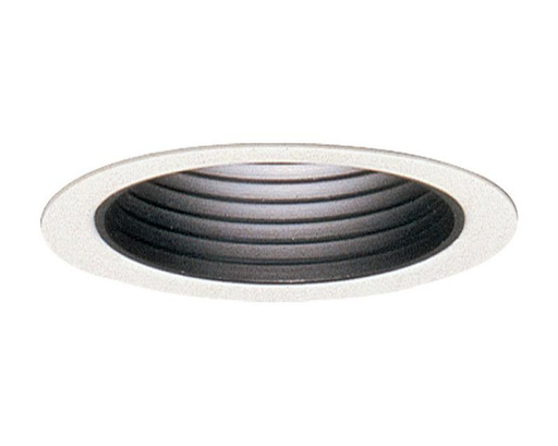 Product image for Philips 2027WH 3.75 Inch White Round Adjustable Step Baffle Reflector Recessed Downlight Trim