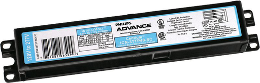 Product image for Philips Advance ICN-2TTP40-SC-35I Centium Instant Start Electronic Fluorescent Ballast. For 40W FT5 Lamps