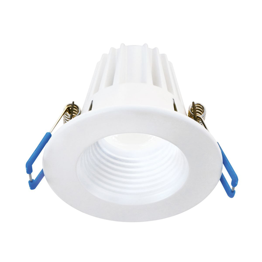 Product image for Lightolier MD3R069301FW 3" Round Mini Downlight, 550 Lumens, 90CRI, 3000K, 120V, Flood, White