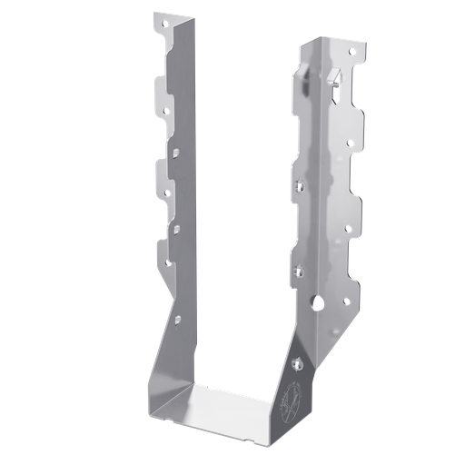 LUS Stainless-Steel Face-Mount Joist Hanger for Double 2x10