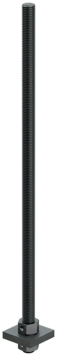 PAB 7/8 in. x 24 in. Preassembled Anchor Bolt with Washer