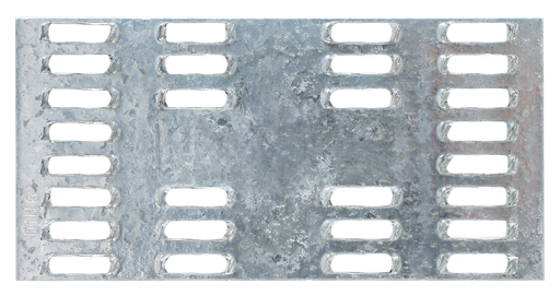 MP 2 in. x 4 in. 20-Gauge Galvanized Mending Plate