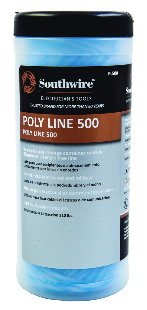 Mayer-DDS-500' 210 lbs. Tensile Strength Poly Line-1